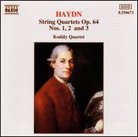 Haydn: String Quartets, Op. 64, Nos. 1-3 von Kodaly Quartet