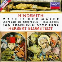 Hindemith: Symphony 'Mathis der Maler'/Trauermusik/Symphonic Metamorphosis von Herbert Blomstedt
