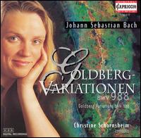 Bach: Goldberg Variations von Christine Schornsheim