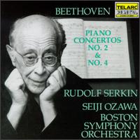 Beethoven: Piano Concertos Nos. 2 & 4 von Rudolf Serkin