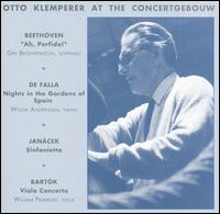 Otto Klemperer at the Concertgebouw von Otto Klemperer