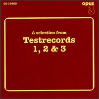 Testrecords 1, 2 & 3 von Various Artists