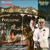 Bacquier Chante Poulenc von Various Artists