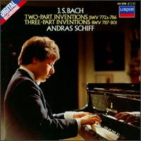 Bach: Two part Inventions/Three Part Inventions von András Schiff