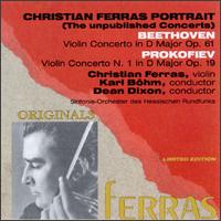 Christian Ferras Portrait von Christian Ferras