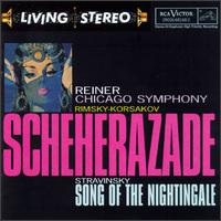 Nikolay Rimsky-Korsakov: Scheherazade; Igor Stravinsky: Song of the Nightingale von Fritz Reiner