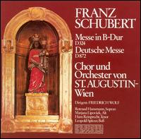 Schubert: Messe in B-Dur; Deutsche Messe von St. Augustin Choir