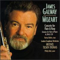 Mozart: Concerto for Flute & Harp, K299; Sonatas for Violin & Piano,  K296 & K376 von James Galway