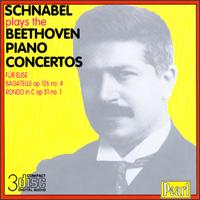Schnabel  plays the Beethoven Piano Concertos von Artur Schnabel