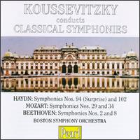 Koussevitzky conducts Classical Symphonies von Sergey Koussevitzky