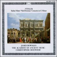 Vivaldi: Stabat Mater; Nisi Dominus; Concerto in G Minor von James Bowman