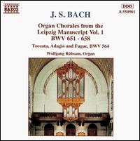 Bach: Organ Chorales from the Leipzig Manuscript, Vol. 1 von Wolfgang Rubsam