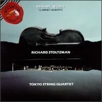 Brahms, Weber: Clarinet Quintets von Richard Stoltzman