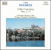 Carl Stamitz: Cello Concertos Nos. 1-3 von Christian Benda