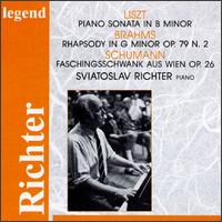 Richter Plays List, Brahms and Schumann von Sviatoslav Richter