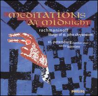 Rachmaninov: Liturgy of St. John Chrysostom von Various Artists