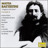 Mattia Battistini: Il Paganini de Canto von Mattia Battistini