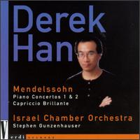 Mendelssohn:Piano Concertos one & two/Capriccio Brillante von Stephen Gunzenhauser