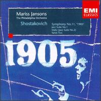 Shostakovich: Symphony No. 11 "1903"; Jazz Suite No. 1; Waltz; Tahiti Trot von Mariss Jansons