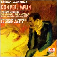 Maderna:Don Perlimplin von Various Artists