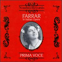 Farrar In Italian Opera von Geraldine Farrar