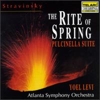 Stravinksy: The Rite Of Spring/Pulcinella Suite von Yoel Levi