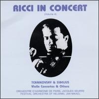 Ricci Plays Tchaikovsky & Sibelius Concertos, Vol. 4 von Ruggiero Ricci