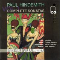 Hindemith: Complete Sonatas, Vol. 1 von Ensemble Villa Musica
