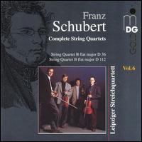 Schubert: Complete String Quartets, Vol. 6 von Leipziger Streichquartett