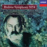 Brahms: Symphony No. 4/Variations & Fugue von Vladimir Ashkenazy