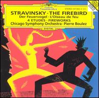 Stravinsky: The Firebird/Fantaisie for Orchestra Op.4/Four Studies von Pierre Boulez