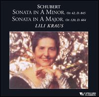 Schubert: Sonata in A minor, D 845; Sonata in A major, D 664 von Lili Kraus