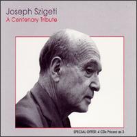 A Centenary Tribute von Joseph Szigeti
