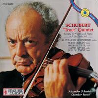 Schubert:Trout Quintet/Sonata For Violin and Piano von Various Artists