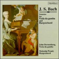 Bach: Sonatas For Viola De Gamba & Harpsichord von John Dornenburg