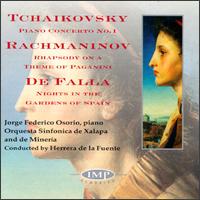 De Falla: Nights In The Gardens Of Spain/Rachmaninov: Rhapsody On A Theme Of Paganini,Op.43/Tchaikovsky: Piano Concer von Various Artists