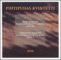 Jean Sibelius: Klavierquintett g-moll; Christian Sinding: Klavierquintett e-moll, opus 5 von Pihtipudas Kvintetti