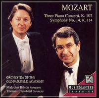 Mozart: 3 Piano Concerti; Symphony No. 14 von Malcolm Bilson