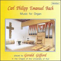 C.P.E. Bach: Music For Organ von Gerald Gifford