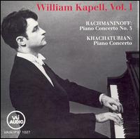 William Kapell, Vol. 1: Rachmaninov & Khachaturian von William Kapell