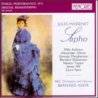 Massenet:Sapho von Various Artists