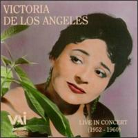 Live In Concert 1952-1960 von Victoria de Los Angeles
