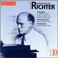 Scriabin/Myaskovsky/Prokofiev: Piano Works von Sviatoslav Richter