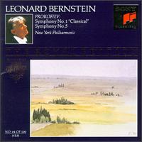 Prokofiev: Symphonies Nos. 1 & 5 von Leonard Bernstein