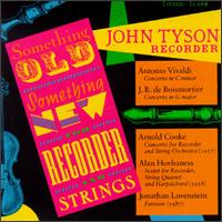 Music For Recorder And Strings von Various Artists