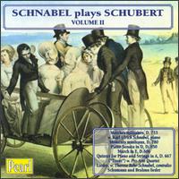 Artur Schnabel Plays Schubert, Vol. 2 von Artur Schnabel