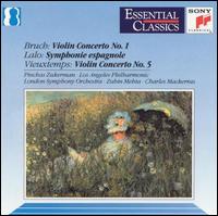 Bruch: Violin Concerto No. 1; Lalo: Symphonie Espangnole; Vieuxtemps: Violin Concerto No. 5 von Pinchas Zukerman