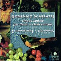 Scarlatti: Sonate For Flute And Cembalo von Various Artists