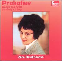 Prokofiev, Stravinsky: Songs and Arias von Zara Dolukhanova