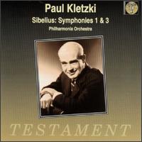Sibelius: Symphonies Nos. 1 & 3 von Paul Kletzki